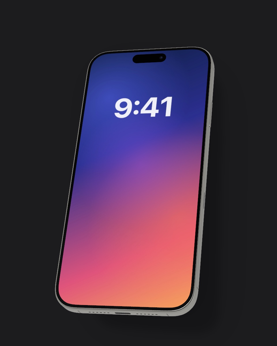 iPhone-Mockup-Beispiel (titanium)